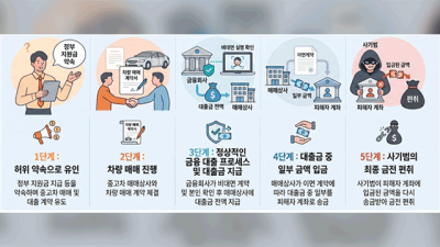 정부지원·취업 미끼로 중고차 대출 사기 기승…소비자경보 발령